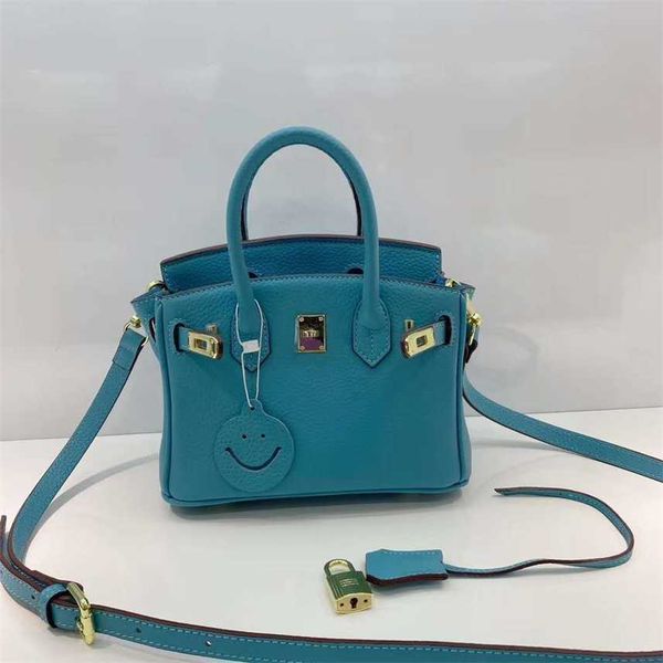 

lychee grain head leather mini bag summer new versatile women's one shoulder messenger bag leather women's bag