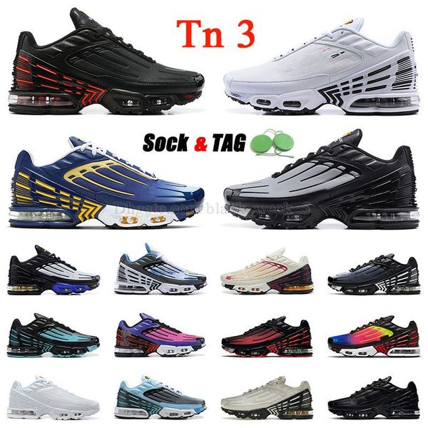 

mens us12 tn plus 3 running shoes authentic tn3 tuned triple black and white multicolor sign camo blue rainbow light bone neon green volt