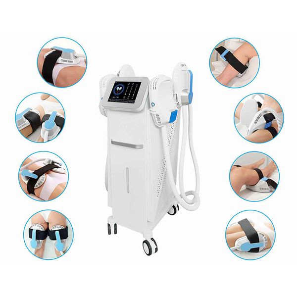 

4 handles rf ems muscle sculpt slimming fat reduce emslim neo rf body sculpting machine manufacturer