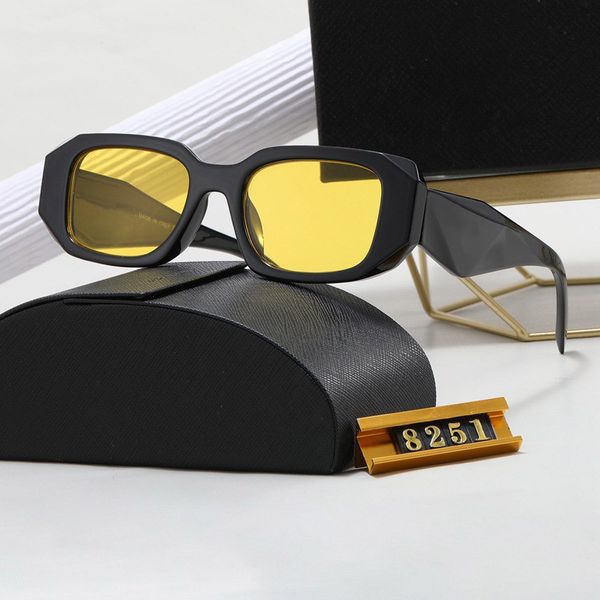 

luxury pd eyewear designer sunglasses for women mans shades glasses pc full frame polarizing uv400 protective eyewear outdoor beach, White;black