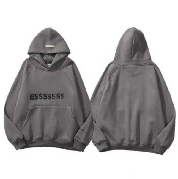 

fashion luxury men's tracksuits sweatshirts letter essss hoodies men women's sweater print casual sportswear pants suit pullover, Black