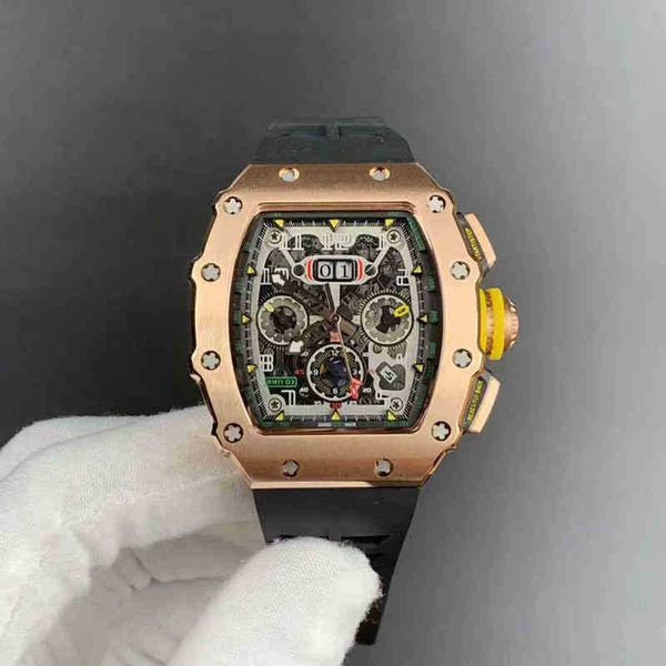 

watches mens mechanical watch richa milles business leisure rm11-03 fully automatic mei gold case tape movement wristwatches, Silver