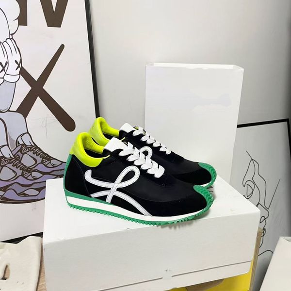 

2022 new forrest sneakers designer spanish designer women and men sneakers comfortable nonslip sole cowhide highquality 35-44 kmkjk0001 asds, Red;white