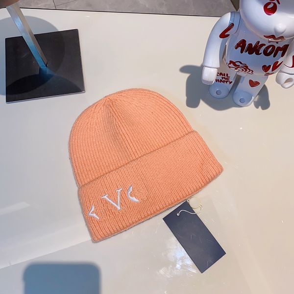 

luxury designer beanie casquette fashion bonnet classic knitted hat winter hat embroidery style warm soft comfortable wool autumn winters ha, Blue;gray