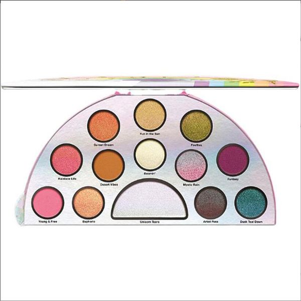 

faced life's a festival eye shadow palette peace love & unicorn palettes