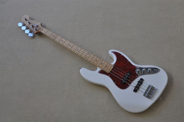 

4 strings electric bass guitar with chrome hardware maple fingerboard provide custom service