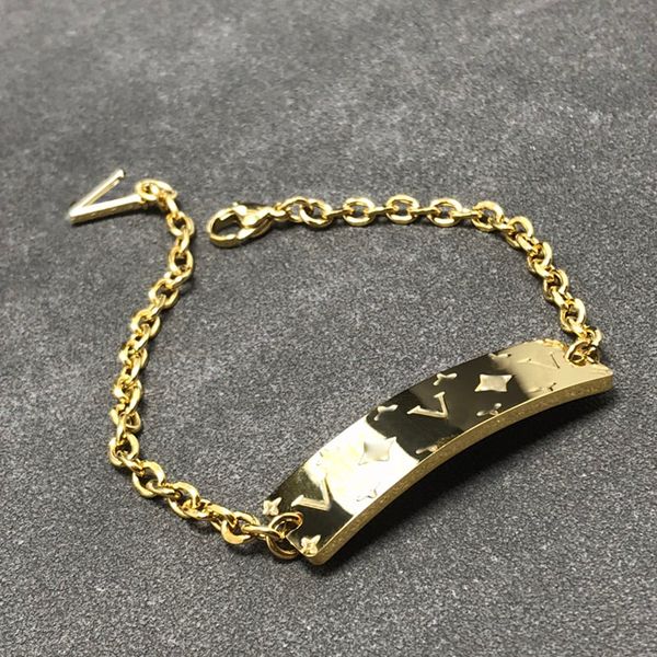 

love bracelet designer for men womens luxury jewelry gold silver chain bracelets with pattern brand v bangles charm letter cuff bangles, Black