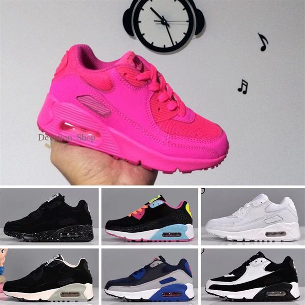 

2019 kids sneakers presto shoe children sports orthopedic youth kids trainers infant girls boys running shoes237k, Black