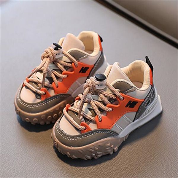 

autumn winter children's shoes new kids sports shoe boys girls running shoes toddler baby sneakers, Black