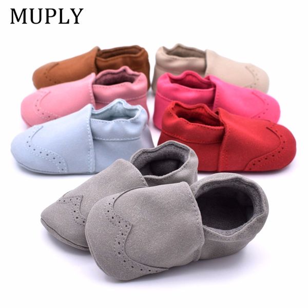 

first walkers nubuck leather baby shoes infant toddler girl boy soft sole walker moccasins kids for 018m 221124