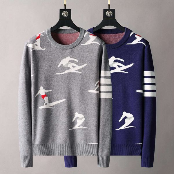 

mens designer sweater womens senior classic leisure multicolor autumn winter keep warm comfortable christmas sweater wool letters, White;black