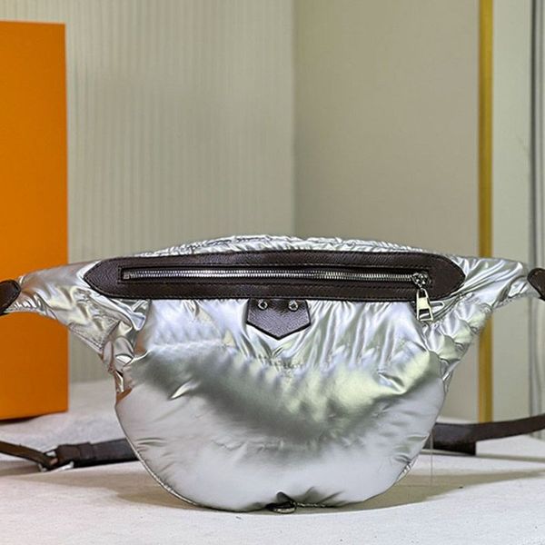 

designer bumbag pillow maxi waist bags flower embroidery plain cotton original fabric fanny pack chest bag