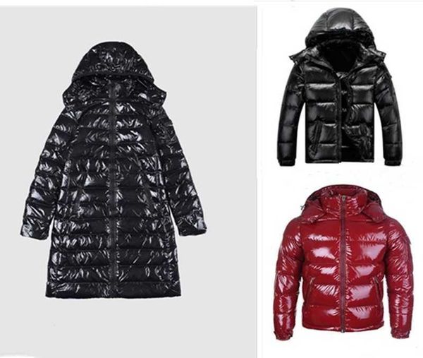 

wholesale m women and man asual down jacket mens outdoor collar hooded warm feather dress winter coat outwear outer wear jackets couple, Black
