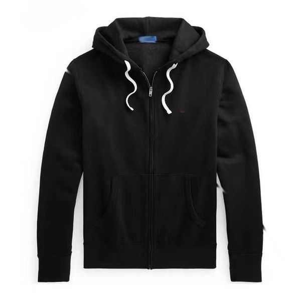 

mens jacket zipper hoodies sweatshirts autumn winter solid casual outdoor hoodie, Black;brown