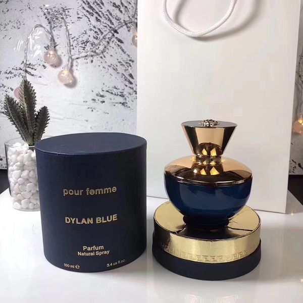 

famous perfume for women dylan blue anti-perspirant deodorant 100ml spray natural female fragrance 3.4 fl.oz long lasting scent body mist fo
