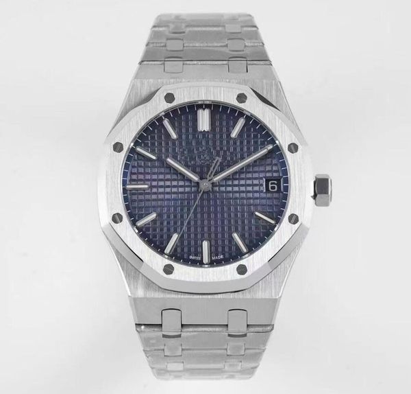 

men mechanical automatic watches stainless steel strap waterproof mens 41mm wristwatches with original bpx