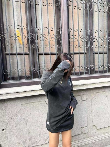 

luxury hooded sweatshirt chromes heartss designer pullover spring autumn new high fashion sanskrit long sleeve famous brand coat loose unise, Black