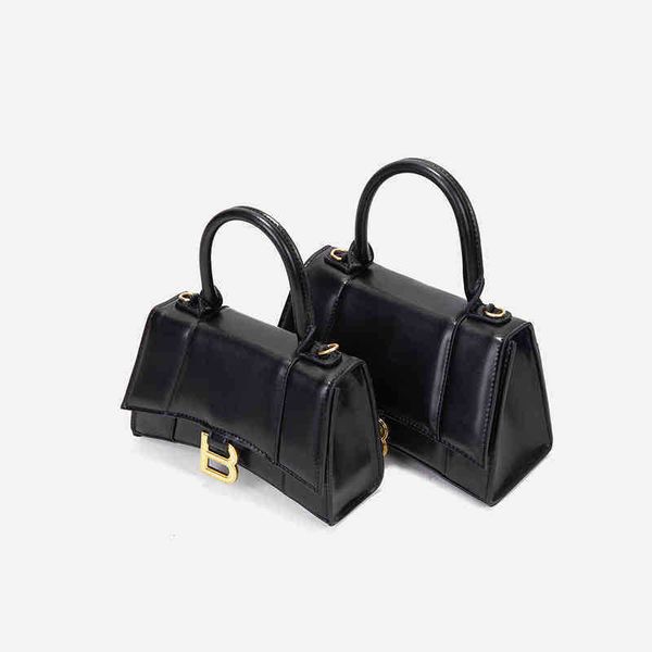 

designer luxury womens bag balencigas handbag b-shaped paris single shoulder messenger fashion square gift shoulder oblique span versatile h