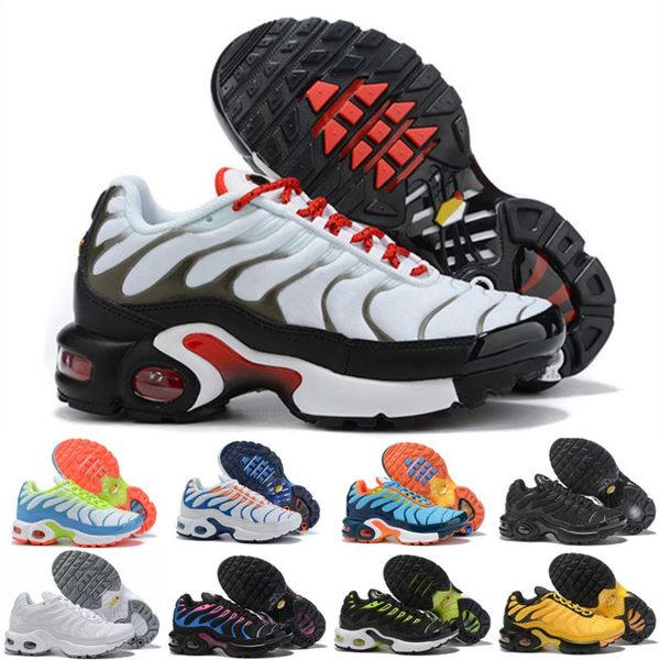 

2021 sell boys girls running tn shoes blue baby trainers sports sneakers 28-35281j, Black