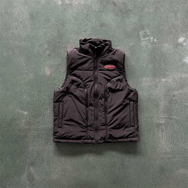 

trapstar london jacket men's winter warm hyperdrive gilet - black/red 1 1 embroidered women's coat sizes xs