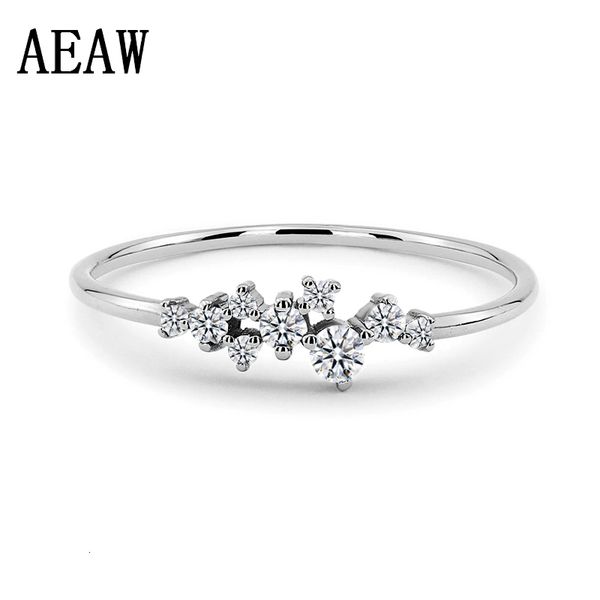 

solitaire ring trendy silver color classical twist rope finger for women fashion wedding gift s 221123, Golden;silver
