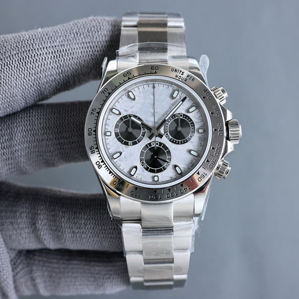 

mens watch panda ceramic auto date 40mm dial automatic 2813 movement 904l stainless steel calendar sapphire mirror classic luminous waterpro, Slivery;brown