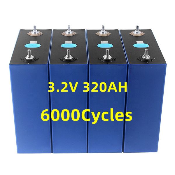 

3.2v 310ah lifepo4 battery cells 12v 300ah lithium iron phosphate batteries rechargeable lithium batteria for ups power supply system solar