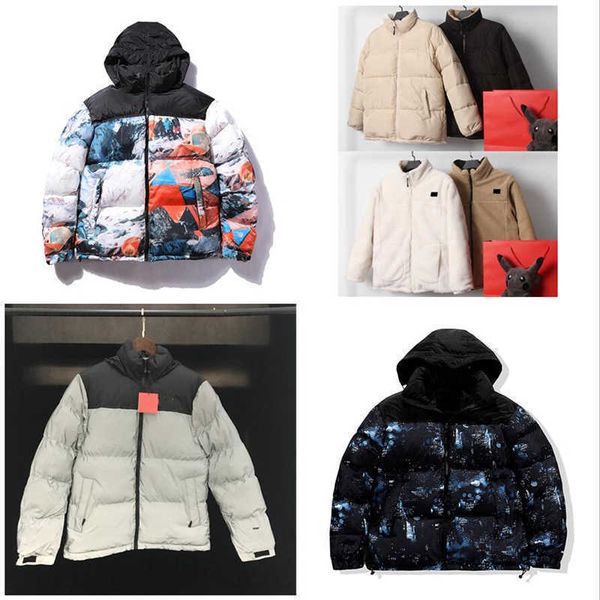 

mens jackets coat down jacket womens letter winter coats sports parkas highly quality cashmere wear on both sides windproof and warm top, Black