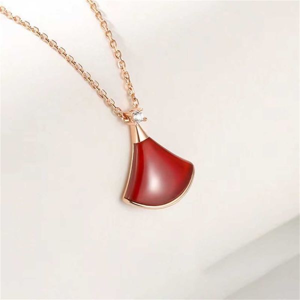 

new dress new pendant necklaces for classical women elegant necklace highly quality choker chains designer jewelry 18k plated gold girls, Silver