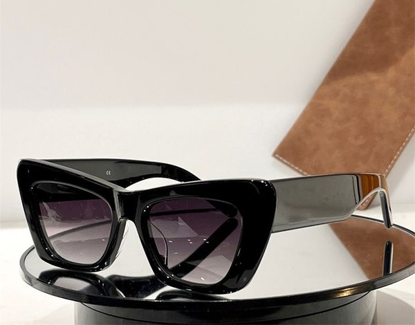 

fashion designer 012 sunglasses for women unique avant-garde acetate cat eye shape glasses outdoor personalized style anti-ultraviolet prote, White;black