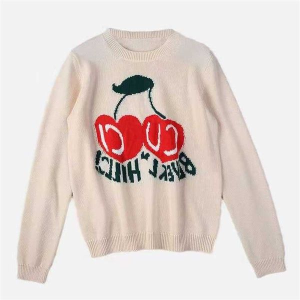 

sweater female loose same knitting jacquard, White;black