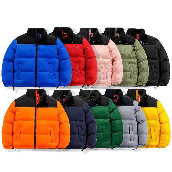 

men's down parkas nf mens down jacket puffer coat woman parkas fashion with classic letter hooded large pocket jackets winter warm shor, Black
