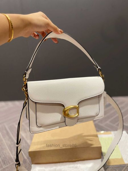 

tz women's tabby handbag cowhide one-shoulder messenger bag retro and versatile long and shor ew7i k3ik