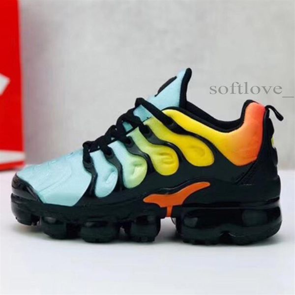 

2022 tn plus kids running shoes infant big boys girls camo black white sports sneakers run chaussures designer287q