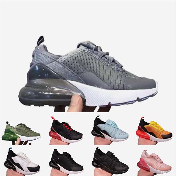 

2021 baby kids athletic shoes children casual shoe wolf grey toddler sports sneakers for boys girl toddlers chaussures pour enfant291p, Black