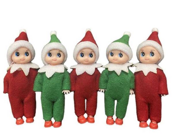 

mini babies elf dolls clothes plushies 2.5-inch&4-inch christmas toy spirit dolls barbie on the shelf accessories decoration easter gifts