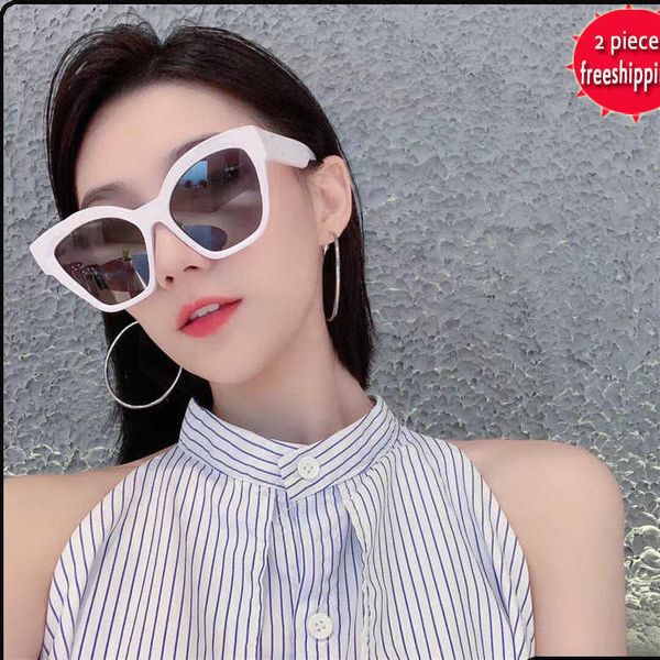 

luxury fashion trends 60%off design sunglasses p family's large square plate japane and korean style ins new star net red opr172s, White;black