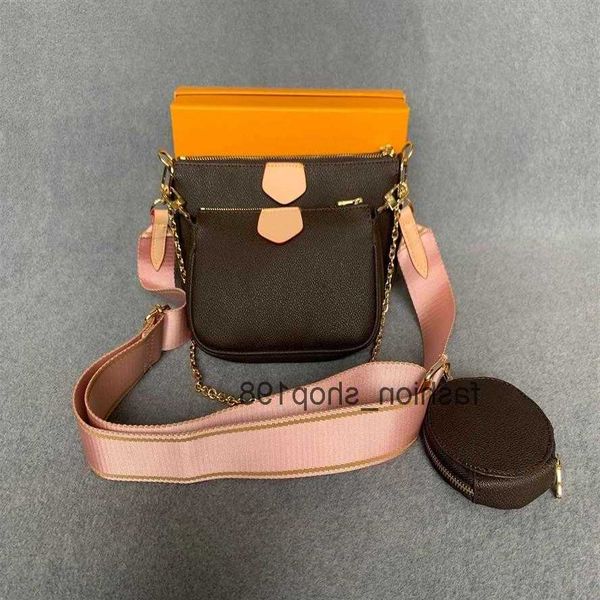 

favorite multi pochette accessories handbag purse genuine leather flower shoulder crossbody 2023
