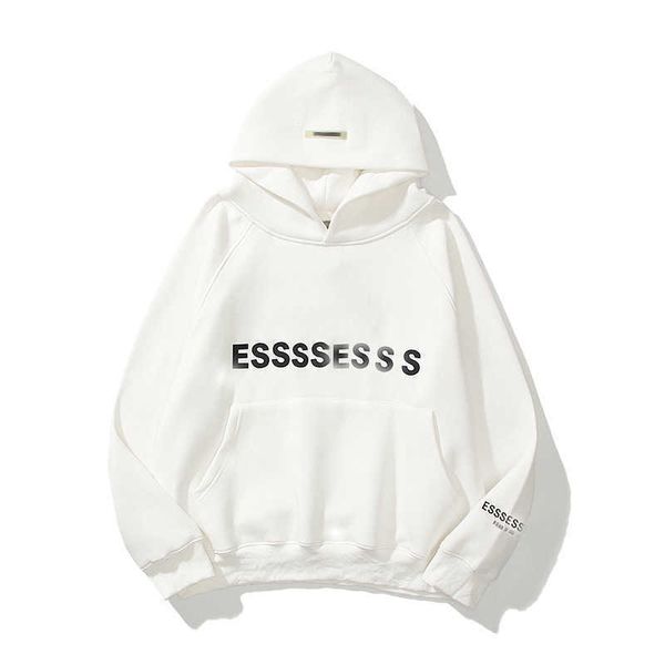 

tracksuits luxury brand men's sweatshirts letter es hoodies men women hooded sportswear pants suit sweater casual pullover couple hood, Black