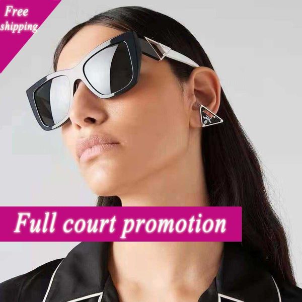 

designer sunglasses p family new net red same cat's eye fashion ins style women's sunglasses trend opr 22ys, White;black