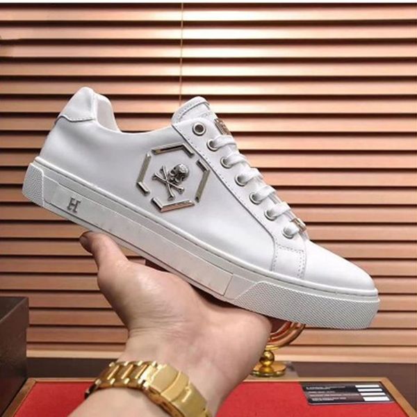 

2022 for men casual fashion adults men's leisure outdoor luxury brand designer shoes skeleton men low help shoes c adadassadasd, Red;white