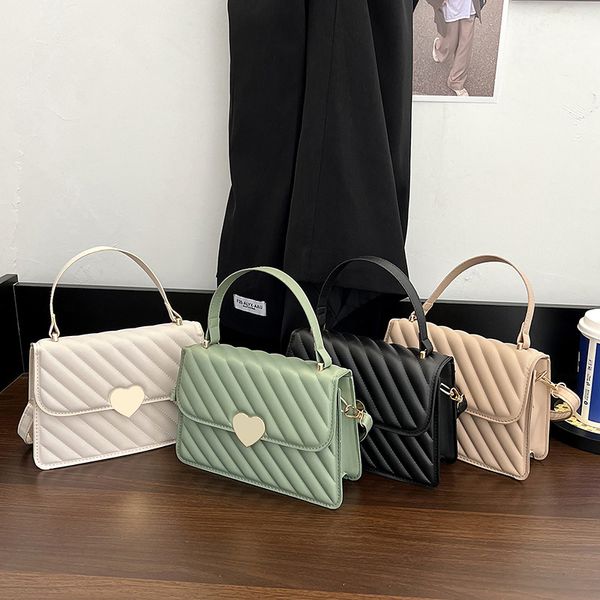 

portable small square bag female 2021 summer texture western rhombus chain shoulder mssenger bags
