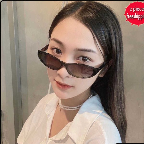 

luxury fashion trends 60%off design sunglasses xiaoxiang 22 year old small frame cat's eye net red sunglass concave anti uv ch5436, White;black