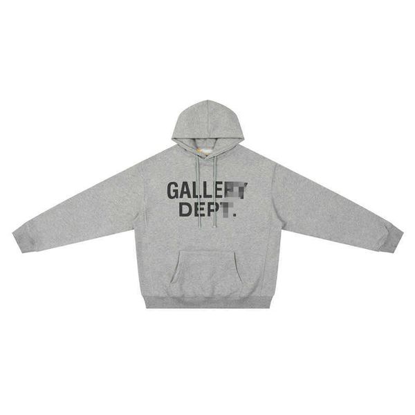 

men hoodie designer gall dep cotton hoodiy oversize casual leisure street printing pullover hooded sweater men's ins loose autumn win w, Black