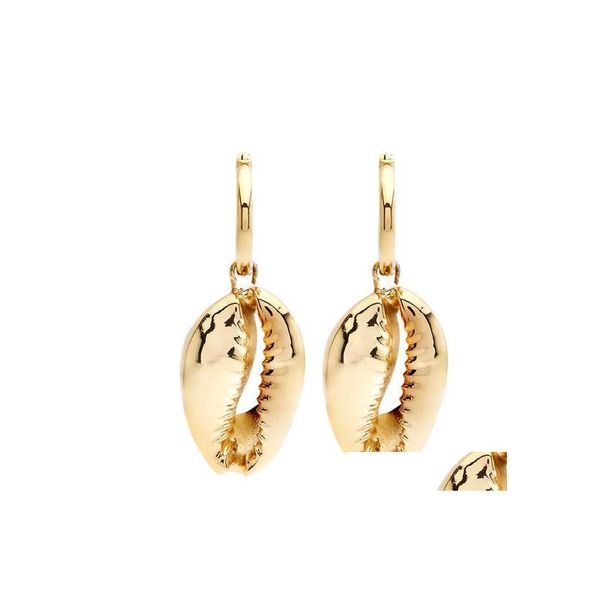 

dangle chandelier shell earrings pendant beach hawaiian female accessories birthday valentines day gift jewelry drop delivery dhv1n, Silver