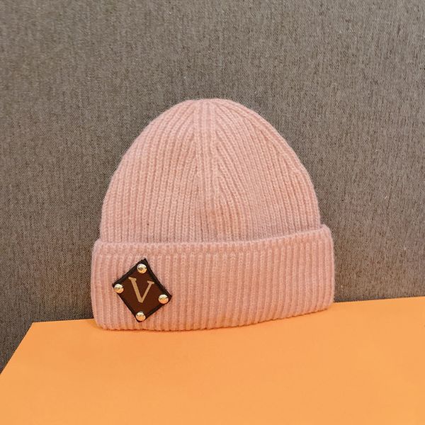 

beanie warm windproof knitted hat trend comfortable classic d22112405jx, Yellow