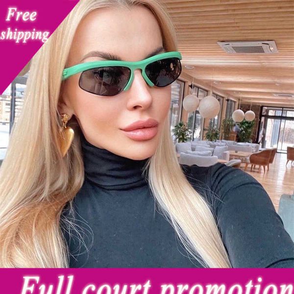 

designer sunglasses 22 new style ins fashion versatile cat eye sunglasses star same bv1114, White;black