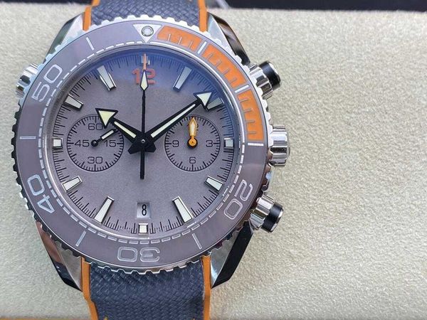 

watches high-end ceramic dial men's automatic mechanical watch waterproof, Silver