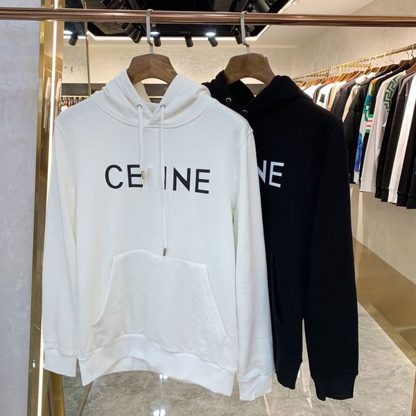 

new designer women's hoodies european american tide brand men women autumn winter new letters sweatshirts casual loose pullover #15, Black