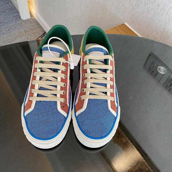 

men women casual shoes low flat canvas sneakers green red stripes embroidery sneaker, Black